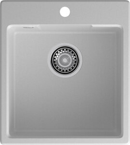 Изображение товара Кухонная мойка GranFest Urban GF-URBAN 644 из искусственного кварца серый для кухни