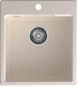 Изображение товара Кухонная мойка GranFest Urban 44x49 см кварц белая матовая
