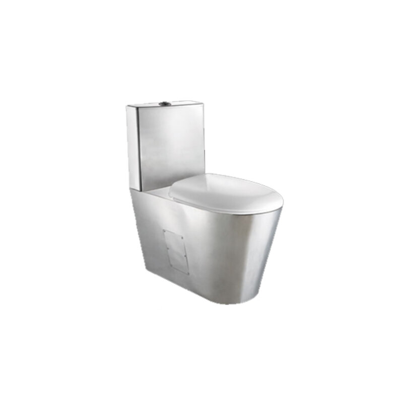 Изображение товара Унитаз антивандальный из нержавеющей стали Nofer 13016.B для общественных мест