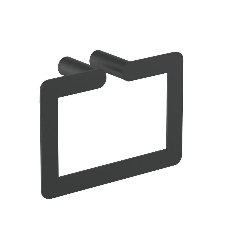 Изображение товара Полотенцедержатель Nofer Verona 16880.N Черный матовый