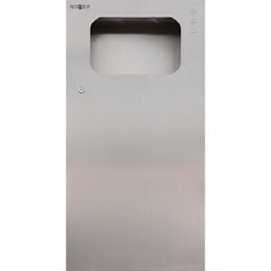 Изображение товара Контейнер для мусора Nofer 16 л с распашной дверью из нержавеющей стали