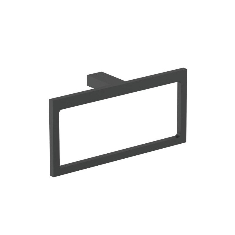 Изображение товара Полотенцедержатель Nofer Corinto 16930.N, цвет черный матовый