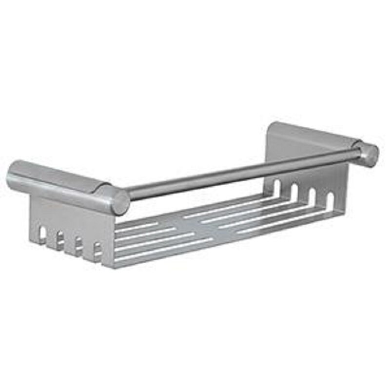 Изображение товара Полка для ванной Nofer Roma 16823.S из нержавеющей стали 35 см матовая Испания