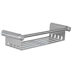 Изображение товара Полка для ванной Nofer Roma 16823.S из нержавеющей стали 35 см матовая Испания