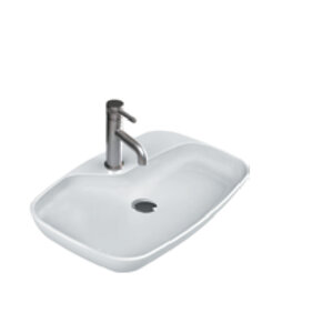 Изображение товара Раковина Allen Brau Liberty 2 70 см керамика белый матовый угловая