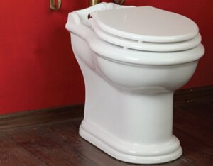 Изображение товара Напольный унитаз Migliore Impero ML.IMP-25.311.BI безободковый ретро дизайн