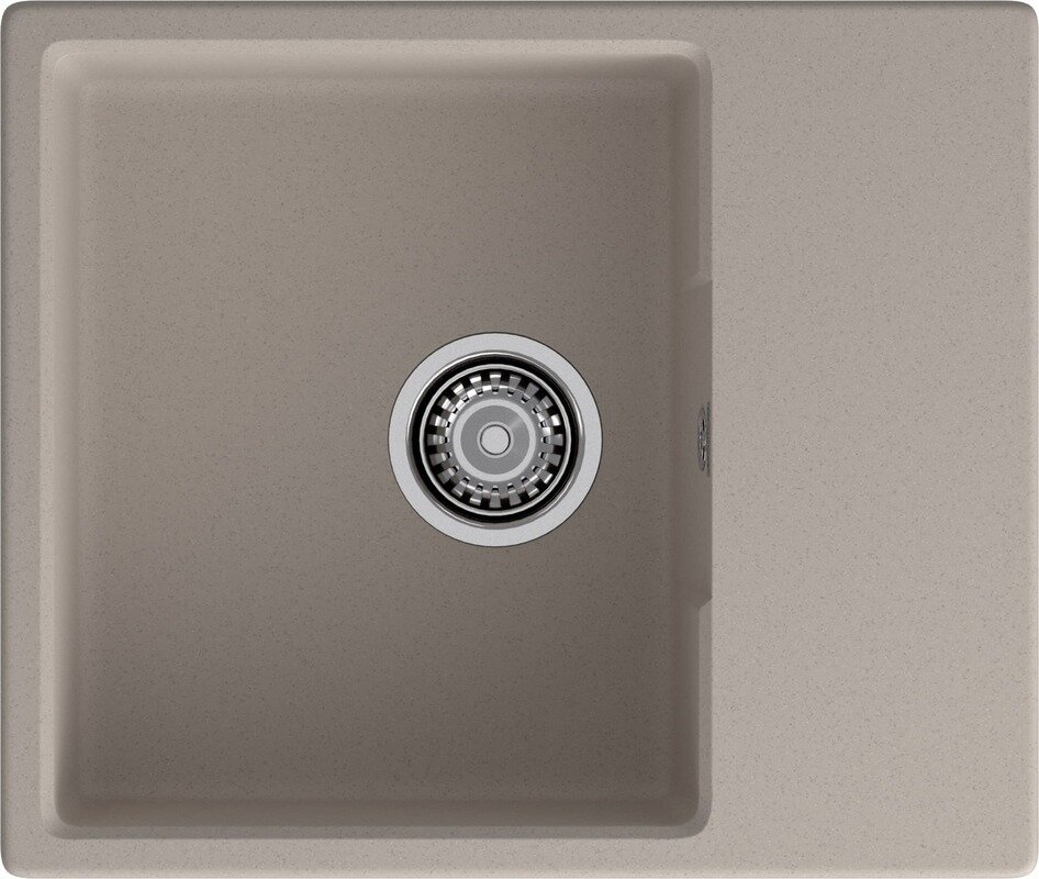 Изображение товара Кухонная мойка GranFest Urban 58х49 см искусственный кварц песочный