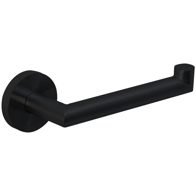 Изображение товара Держатель для туалетной бумаги Nofer Niza 16859.N черный матовый нержавеющая сталь Испания