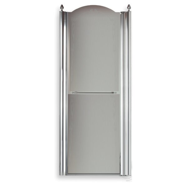 Изображение товара Душевая дверь Migliore Diadema, петли справа/слева, профиль хром/бронза/золото