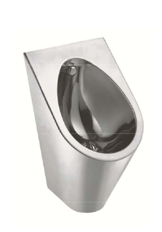 Изображение товара Писсуар подвесной из нержавеющей стали Nofer 13004.B с антивандальной защитой
