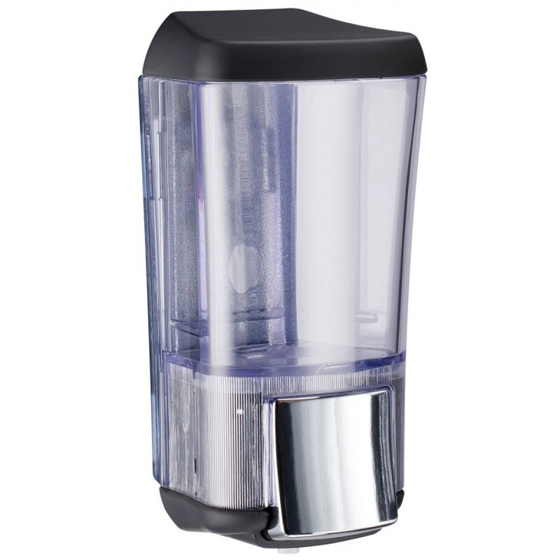 Изображение товара Диспенсер для мыла Nofer Black 170 мл ABS пластик черный матовый