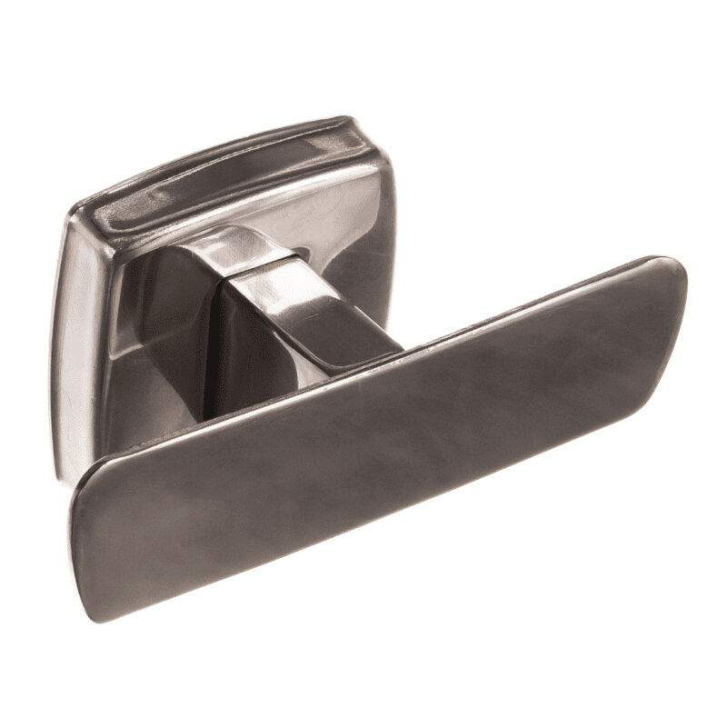 Изображение товара Крючок для ванной Nofer Classic 09017.B, двойной, цвет нержавеющая сталь глянец