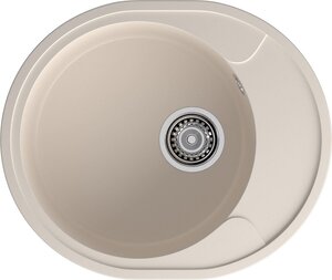 Изображение товара Кухонная мойка GranFest Urban 57 х 48 см из искусственного кварца белого цвета