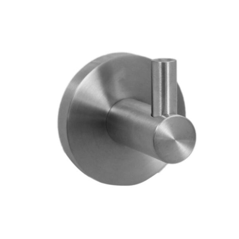 Изображение товара Крючок для ванной Nofer Niza из нержавеющей стали матовой, скрытая установка