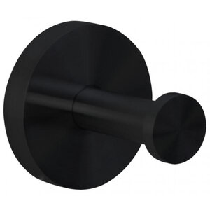 Изображение товара Крючок для ванной Nofer Niza 16851.N из нержавеющей стали черный