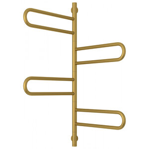 Изображение товара Полотенцесушитель электрический поворотный Сунержа Парео 4.0, высота 100 см, ширина 55 см, цвет матовое золото, 032-0823-0978