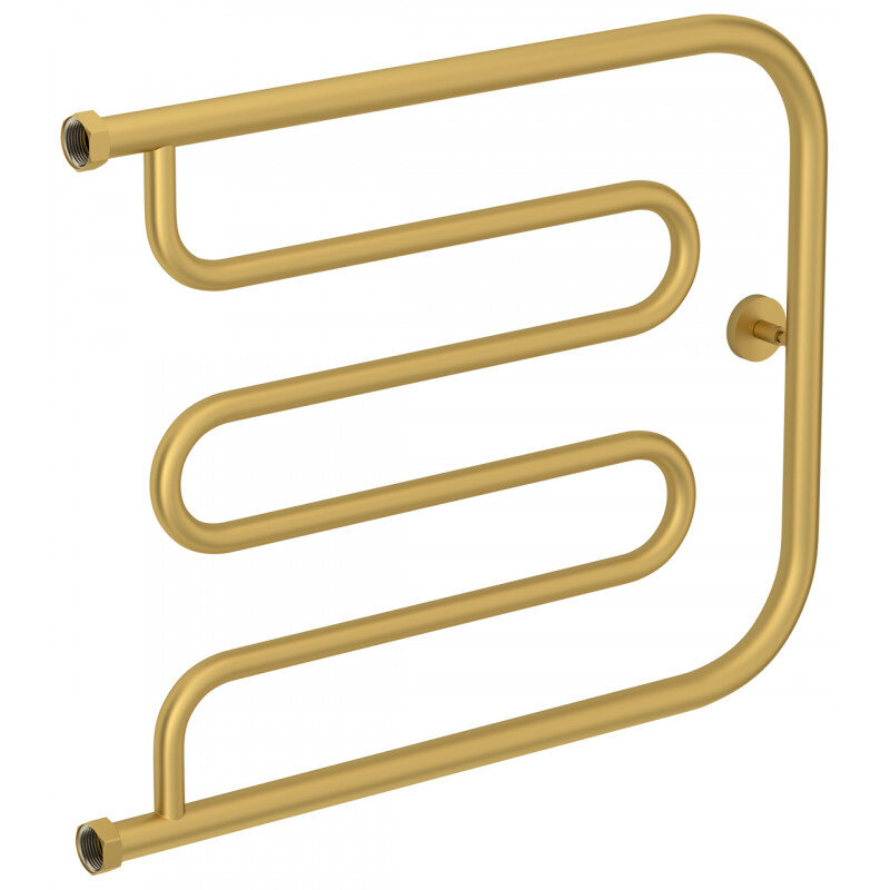 Изображение товара Водяной полотенцесушитель Сунержа Лира+ 50 см высота, 65 см ширина, золото