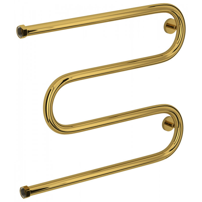 Изображение товара Водяной полотенцесушитель Сунержа М-образный+ 50 см золото для ванной комнаты