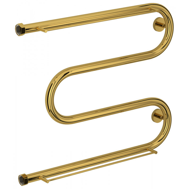 Изображение товара Полотенцесушитель водяной Сунержа М-образный+, золото, 50x65 см