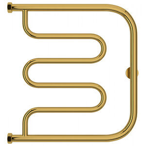 Изображение товара Водяной полотенцесушитель Сунержа Лира+ 50x50 см, нержавеющая сталь, золото