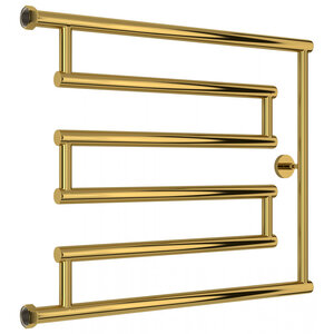 Изображение товара Полотенцесушитель водяной Сунержа High-Tech L+, высота 50 см, ширина 65 см, боковое подключение 50 см, цвет золото, 03-4052-5065