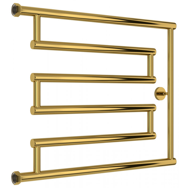 Изображение товара Полотенцесушитель водяной Сунержа High-Tech L+ 50х65 см золото нержавеющая сталь