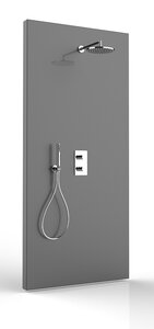 Изображение товара Душевая система Bossini Cosmo M00753.030, верхний душ диаметром 23 см, цвет хром