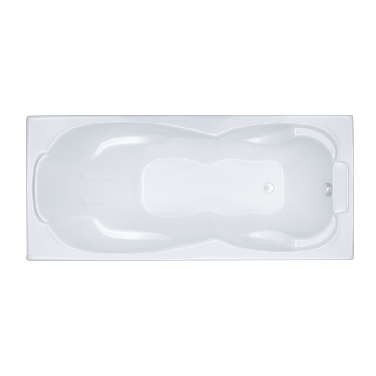 Изображение товара Акриловая ванна Triton Цезарь Экстра 180x80 см с гидромассажем и современным дизайном