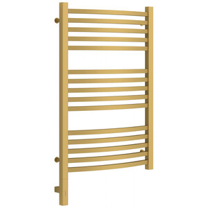 Изображение товара Полотенцесушитель электрический Сунержа Аркус 3.0, высота 80 см, ширина 50 см, диммер слева/справа, цвет матовое золото, 032-5704-8050/032-5705-8050