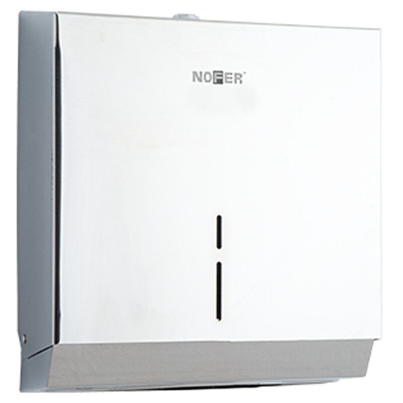 Изображение товара Диспенсер для бумажных полотенец Nofer Black 04005.B из нержавеющей стали глянцевая