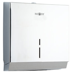 Изображение товара Диспенсер для бумажных полотенец Nofer Black 04005.B из нержавеющей стали глянцевая
