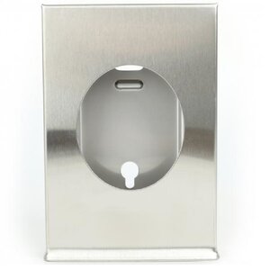 Изображение товара Диспенсер для гигиенических пакетов Nofer, цвет нержавеющая сталь матовая, 04050.S