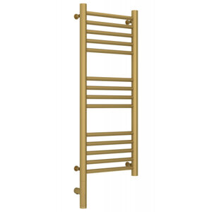 Изображение товара Полотенцесушитель электрический Сунержа Богема 3.0 прямая, высота 80 см, ширина 30 см, диммер слева/справа, цвет матовое золото, 032-5804-8030/032-5805-8030