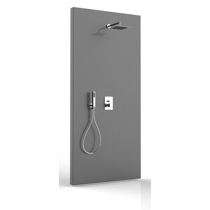 Изображение товара Душевая система Bossini Cotetis M00764.030, верхний душ 25 х 25 см, цвет хром