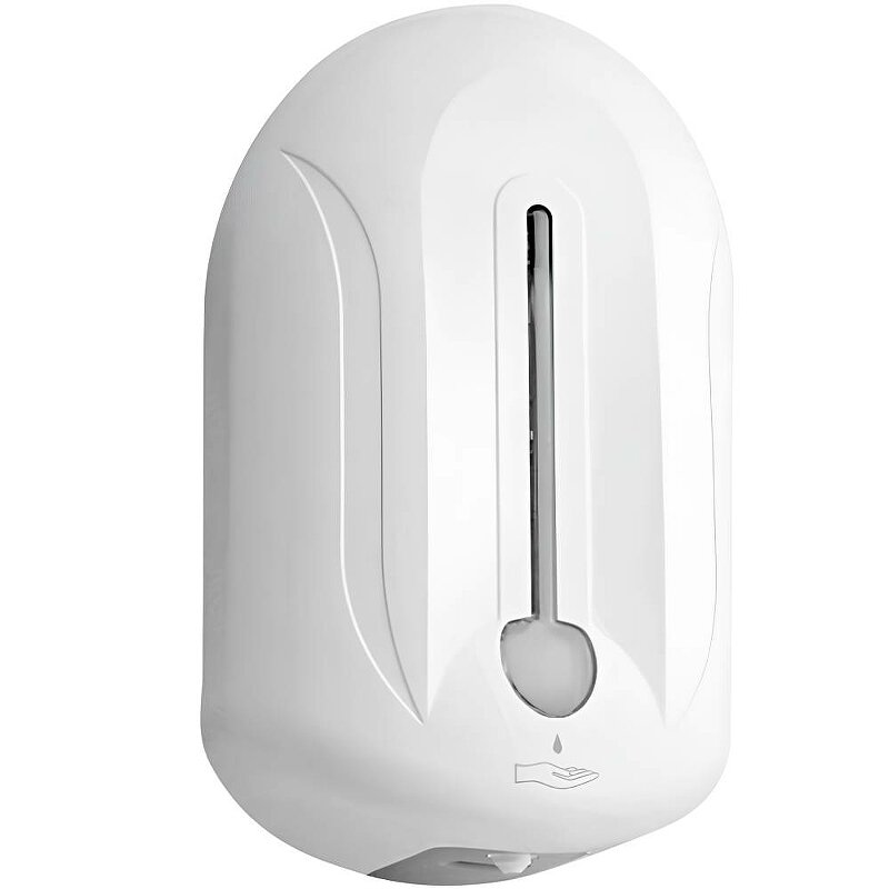Изображение товара Автоматический диспенсер для жидкого мыла Nofer 1100 мл белый сенсорный