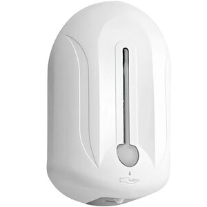 Изображение товара Автоматический диспенсер для жидкого мыла Nofer 1100 мл белый сенсорный