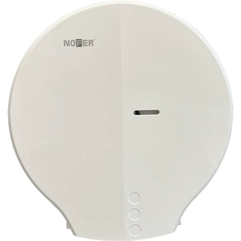 Изображение товара Диспенсер Nofer для туалетной бумаги, белый, ABS пластик, механический