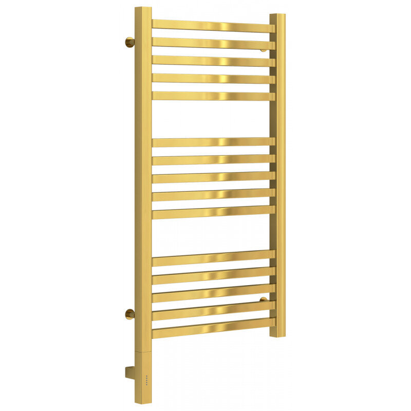 Изображение товара Полотенцесушитель электрический Сунержа Модус 3.0, высота 80 см, ширина 40 см, диммер слева/справа, цвет золото, 03-5700-8040/03-5701-8040