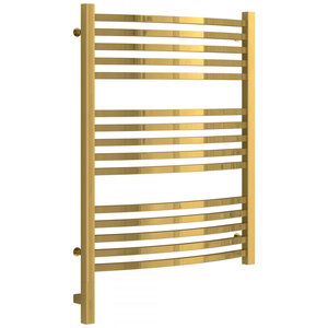 Изображение товара Полотенцесушитель электрический Сунержа Аркус 3.0, высота 80 см, ширина 60 см, диммер слева/справа, цвет золото, 03-5704-8060/03-5705-8060