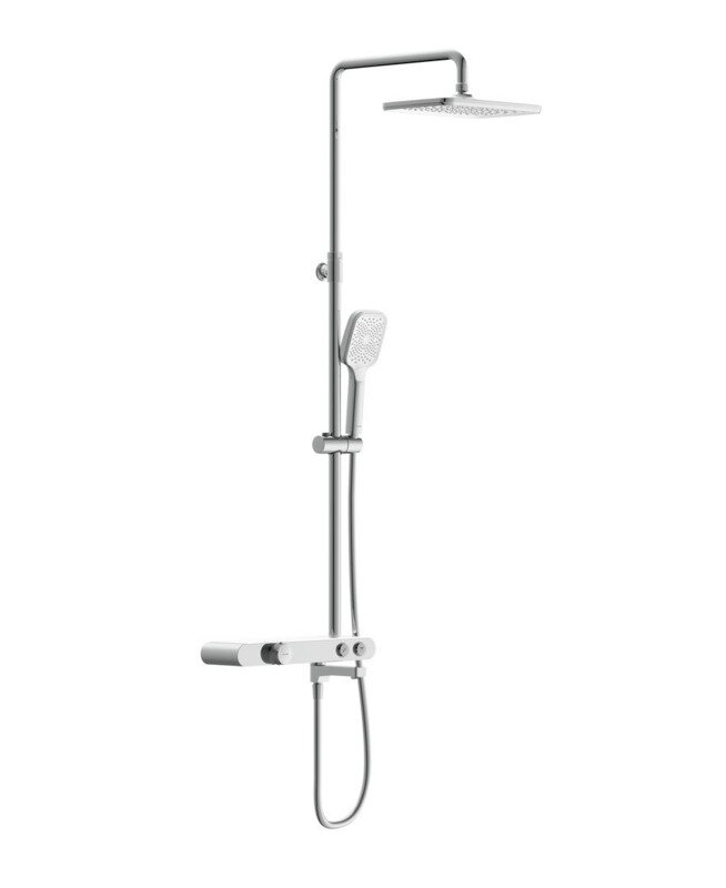 Изображение товара Душевая система Cersanit Vivo A64089 термостатическая хром Изображение товара Душевая система Cersanit Vivo A64089 термостатическая хром