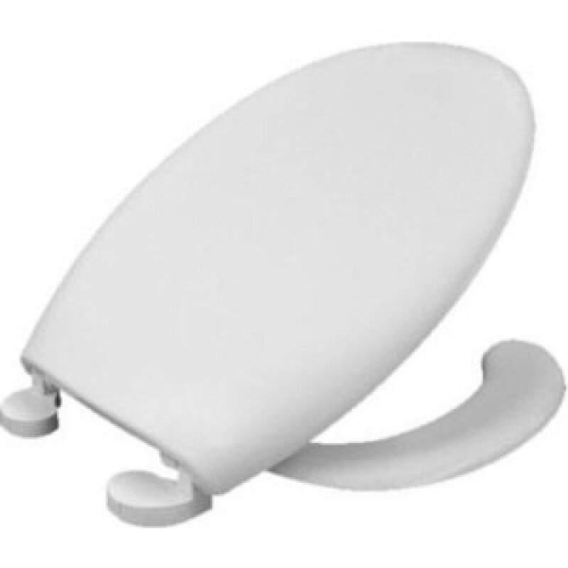 Изображение товара Крышка-сиденье Nofer белая 2040AR для унитаза регулируемые крепления