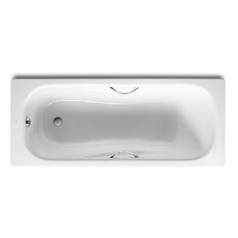 Изображение товара Стальная ванна Roca Princess N 7.2204.E.000.0, 2204E0000, 150 x 75 см, с отверстиями для ручек, белая Изображение товара Стальная ванна Roca Princess N 7.2204.E.000.0, 2204E0000, 150 x 75 см, с отверстиями для ручек, белая