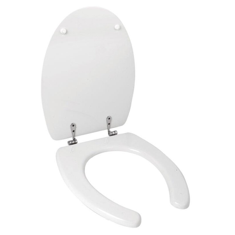 Изображение товара Крышка-сиденье Nofer белое для унитаза с гарантией 2 года