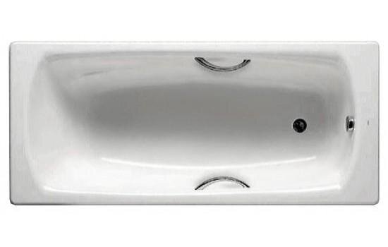 Изображение товара Стальная ванна Roca Swing 180 х 80 см 2200E0000 с отверстиями для ручек