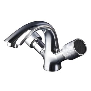 Изображение товара Смеситель Boheme Royal Crystal для раковины, цвет хром, черные кристаллы, 271-Royal/CRST black