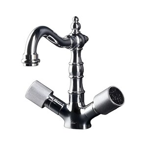 Изображение товара Смеситель Boheme Royal Crystal для раковины хром 272-Royal/CRST black