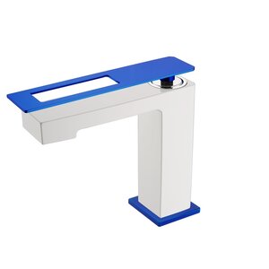 Изображение товара Смеситель для раковины Boheme Q с 2 аэраторами, Италия, белый синий