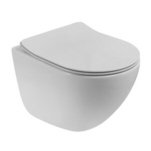 Изображение товара Подвесной унитаз BelBagno Amanda-Tor безободковый, смыв Tornado, белый, BB051CH-TOR-FC