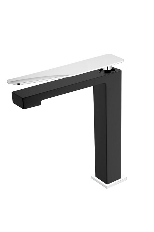 Изображение товара Смеситель для раковины Boheme Q, цвет хром/черный, 142-BCR.2