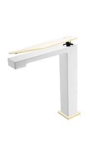 Изображение товара Смеситель для раковины Boheme Q, цвет хром/золото, 142-CRG.2